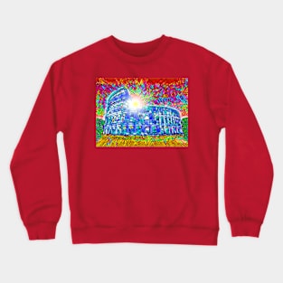 Colosseum Stained Glass Crewneck Sweatshirt